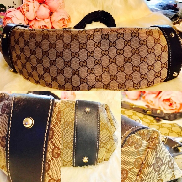 🅢🅐🅛🅔 Gucci Classic Monogram Handbag - Picture 6 of 8